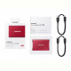 Накопичувач зовнішній SSD 2.5" USB 1.0TB Samsung T7 Red (MU-PC1T0R/WW)