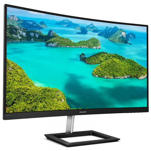 Монiтор Philips 32" 322E1C/00 VA Black/Silver Curved