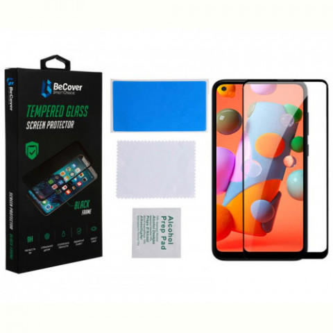 Захисне скло BeCover для Samsung Galaxy A21s SM-A217 Black (707338)