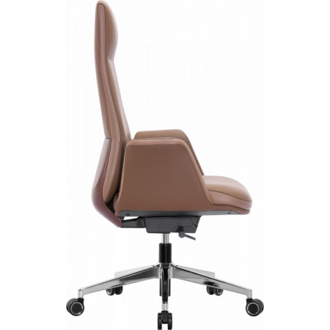 Офісне крісло GT Racer B-2119 Brown (leather)