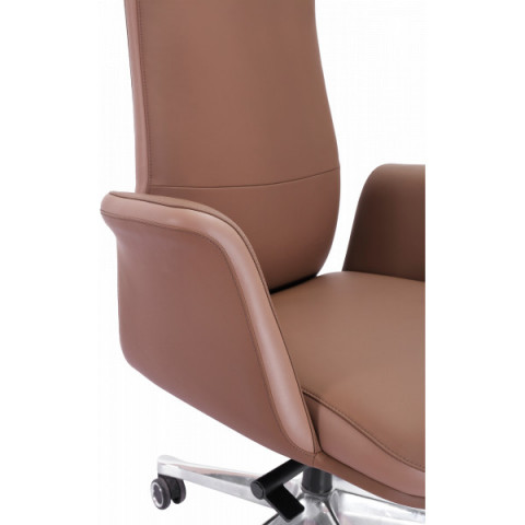 Офісне крісло GT Racer B-2119 Brown (leather)
