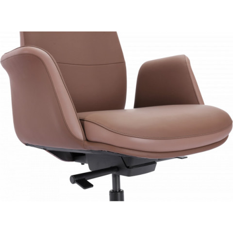 Офісне крісло GT Racer B-2119 Brown (leather)