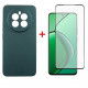 Чохол-накладка Dengos Soft для Realme 12 4G/5G Green (DG-KM-184) + захисне скло