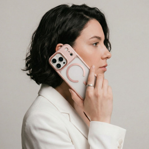 Чохол ArmorStandart Unit-C MagCase для Apple iPhone 17 Pro Max Pale Pink (ARM86303)