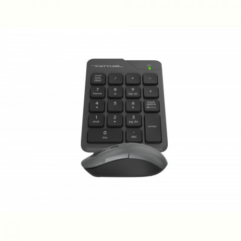Комплект (клавіатура цифрова, миша) бездротовий Fstyler FG1600C Air2 Grey