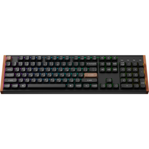 Клавіатура бездротова Keychron K10 HE Magnetic Switch Black RGB (K10H-F1-UA) Купити в Україні