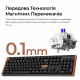 Клавіатура бездротова Keychron K10 HE Magnetic Switch Black RGB (K10H-F1-UA) Купити в Україні