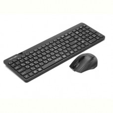 Комплект (клавіатура, мишка) бездротовий A4Tech Fstyler FG2400 Air2 Black
