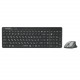 Комплект (клавіатура, мишка) бездротовий A4Tech Fstyler FG2400 Air2 Black