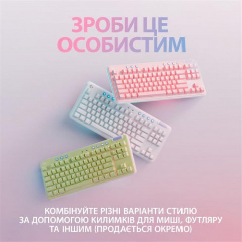 Клавіатура бездротова Logitech G715 Linear White (920-010692)