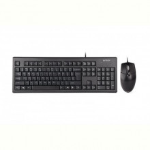 Комплект (клавіатура, мишка) A4Tech KR-8372 Black USB