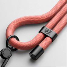 Ремінець для смартфону ArmorStandart Rope Black Rose with Clear holder (ARM86563)