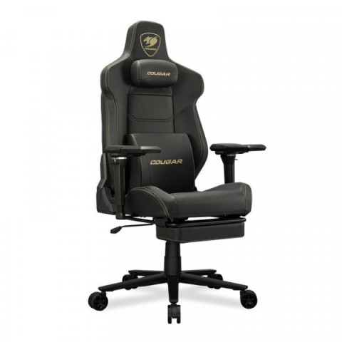 Крісло ігрове ARMOR EVO M Gold, чорний
