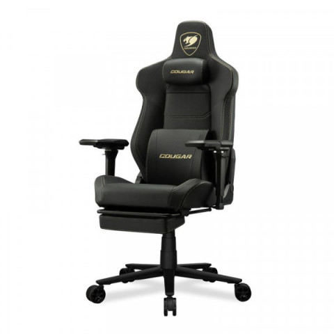 Крісло ігрове ARMOR EVO M Gold, чорний