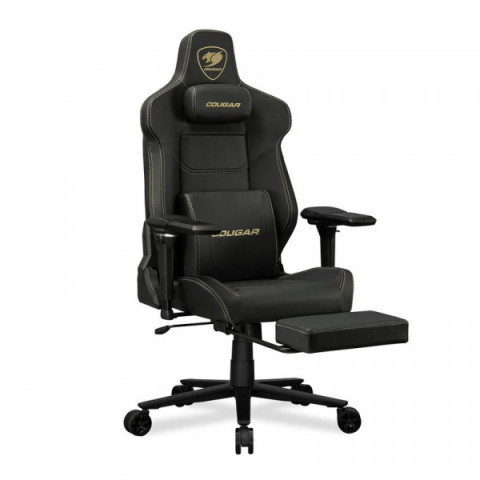 Крісло ігрове ARMOR EVO M Gold, чорний