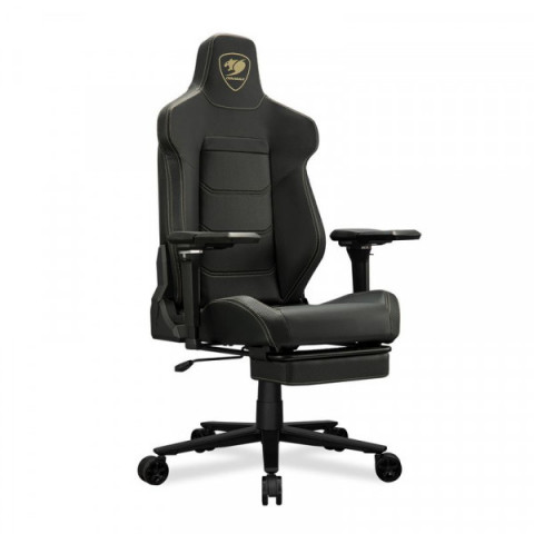 Крісло ігрове ARMOR EVO M Gold, чорний