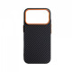 Чохол ArmorStandart LikeCarbon2 SE MagCase для Apple iPhone 17 Pro Black Orange (ARM89161)