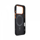 Чохол ArmorStandart LikeCarbon2 SE MagCase для Apple iPhone 17 Pro Black Orange (ARM89161)