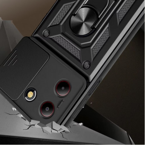 Чохол-накладка BeCover Military для ZTE Blade A54 Black (712172)
