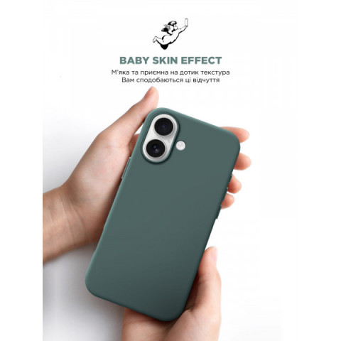 Чохол ArmorStandart ICON2 MagSafe для Apple iPhone 16 Lake Green (ARM81313)