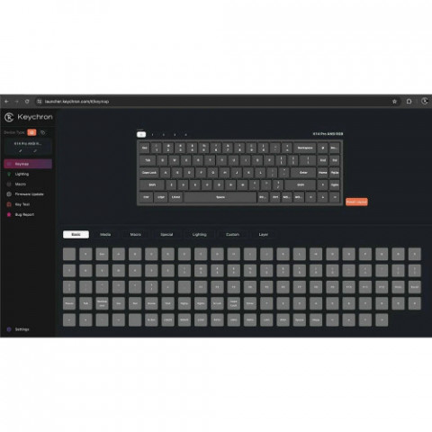 Клавіатура бездротова Keychron K17 PRO 100Key (K17P-H2-UA)