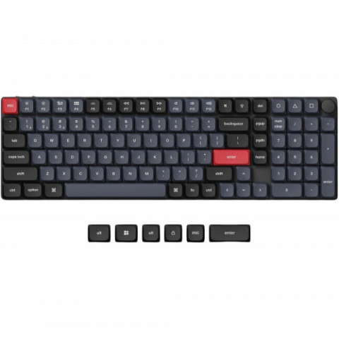 Клавіатура бездротова Keychron K17 PRO 100Key (K17P-H2-UA)