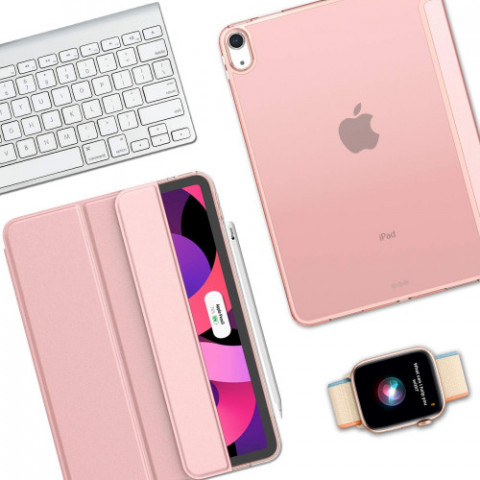 Чохол-книжка BeCover Tri Fold Hard для Apple iPad Air 11" M4 2026 Pink (715246)