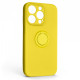 Чохол ArmorStandart Icon Ring для Apple iPhone 14 Pro Yellow (ARM68711)