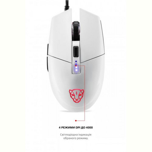 Мишка Motospeed V50 (mtv50w) White USB