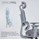 Крісло офісне OfficePro Skyline OC680G Gray Купити в Україні