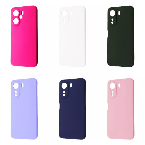 Чохол-накладка Wave Full Silicone Cover для Xiaomi Redmi 13C 4G/Poco C65 White