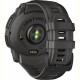Смарт-годинник Garmin Instinct 3 50mm Solar Black with Charcoal Silicone Band (010-02935-40)