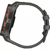 Смарт-годинник Garmin Instinct 3 50mm Solar Black with Charcoal Silicone Band (010-02935-40)