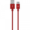 Кабель Ttec (2DK18K) USB - Type-C, AlumiCable, 1.2м, Red