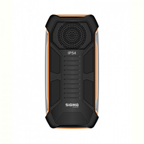 Мобiльний телефон Sigma mobile X-style 323 Rain Black/Orange (4827798885727)