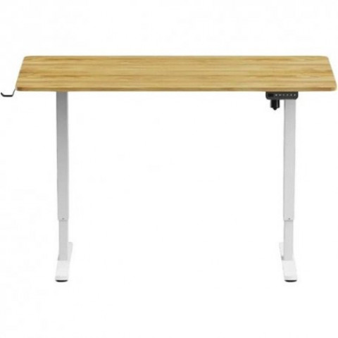 Комп'ютерний ігровий стіл з регулюванням висоти OfficePro ODE1470LWW Light Wood/White (ODE1470LWW)