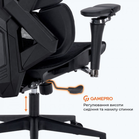 Крісло ігрове GamePro EDGE GC820MB Black Купити в Україні