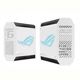 Бездротовий маршрутизатор Asus ROG Rapture Gaming Mesh System GT6 White 2pk (GT6-W-2-PK/90IG07F0-MU9A40)