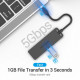 USB-хаб Vention TGKBB 4 ports Black
