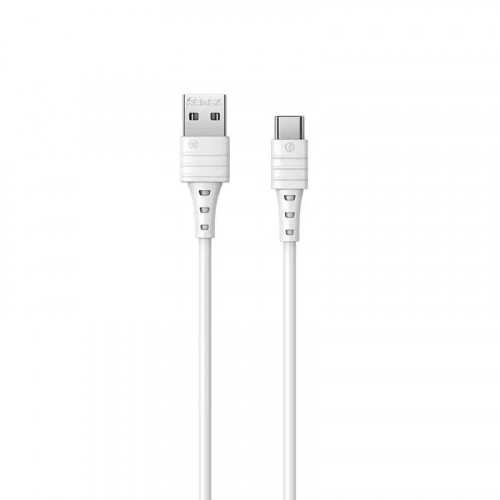 Кабель Remax RC-068a Zeron USB - USB Type-C (M/M), 5 A, 1 м, White (6954851224303)