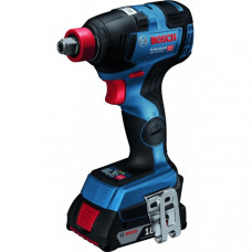Гайковерт ударний акумуляторний Bosch Professional GDX 18V-200 З 18В АКБ 2х5А·год 200Нм 3400об/хв М6-М16 1.2кг