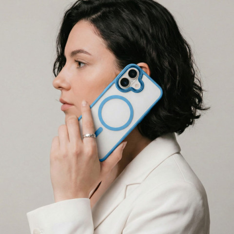 Чохол ArmorStandart Unit MagSafe для Apple iPhone 16 Plus Sky Blue (ARM79294)