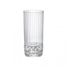Набір склянок високих Bormioli Rocco America'20s Cooler, 490мл, h162мм, 6шт, скло, прозорий