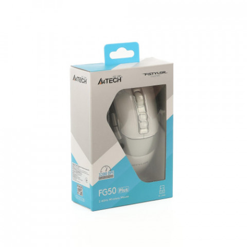 Миша бездротова A4Tech Fstyler FG50 Plus White