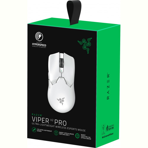 Мишка Razer Viper V2 PRO White (RZ01-04390200-R3G1) Wireless+USB