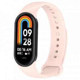 Силіконовий ремінець BeCover для Xiaomi Mi Smart Band 8 Grapefruit-Pink (709390)