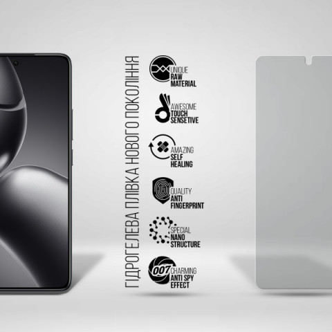 Гідрогелева плівка ArmorStandart Anti-spy для Xiaomi 14T (ARM79312)