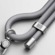 Ремінець для смартфону ArmorStandart Silicone Rope Titanium Grey with Grey holder (ARM76276)