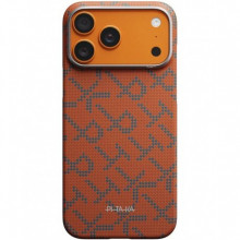Чохол Pitaka Edge Ultra-Slim для iPhone 17 Pro Monogram Blue/Orange (KI1703PTK)