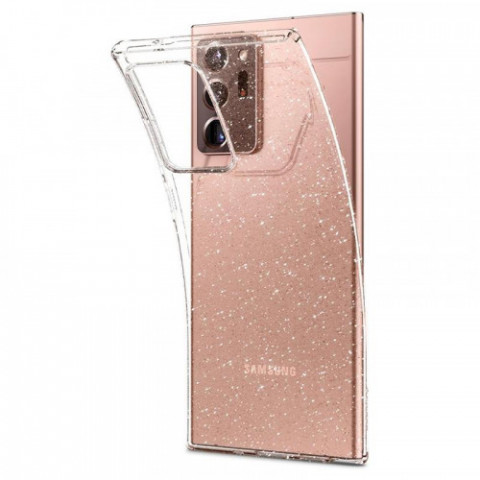 Чохол-накладка Spigen Liquid Crystal Glitter для Samsung Galaxy Note20 Ultra SM-N985 Crystal Quartz (ACS01390)